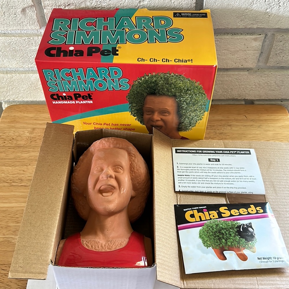 Richard Simmons Chia Pet